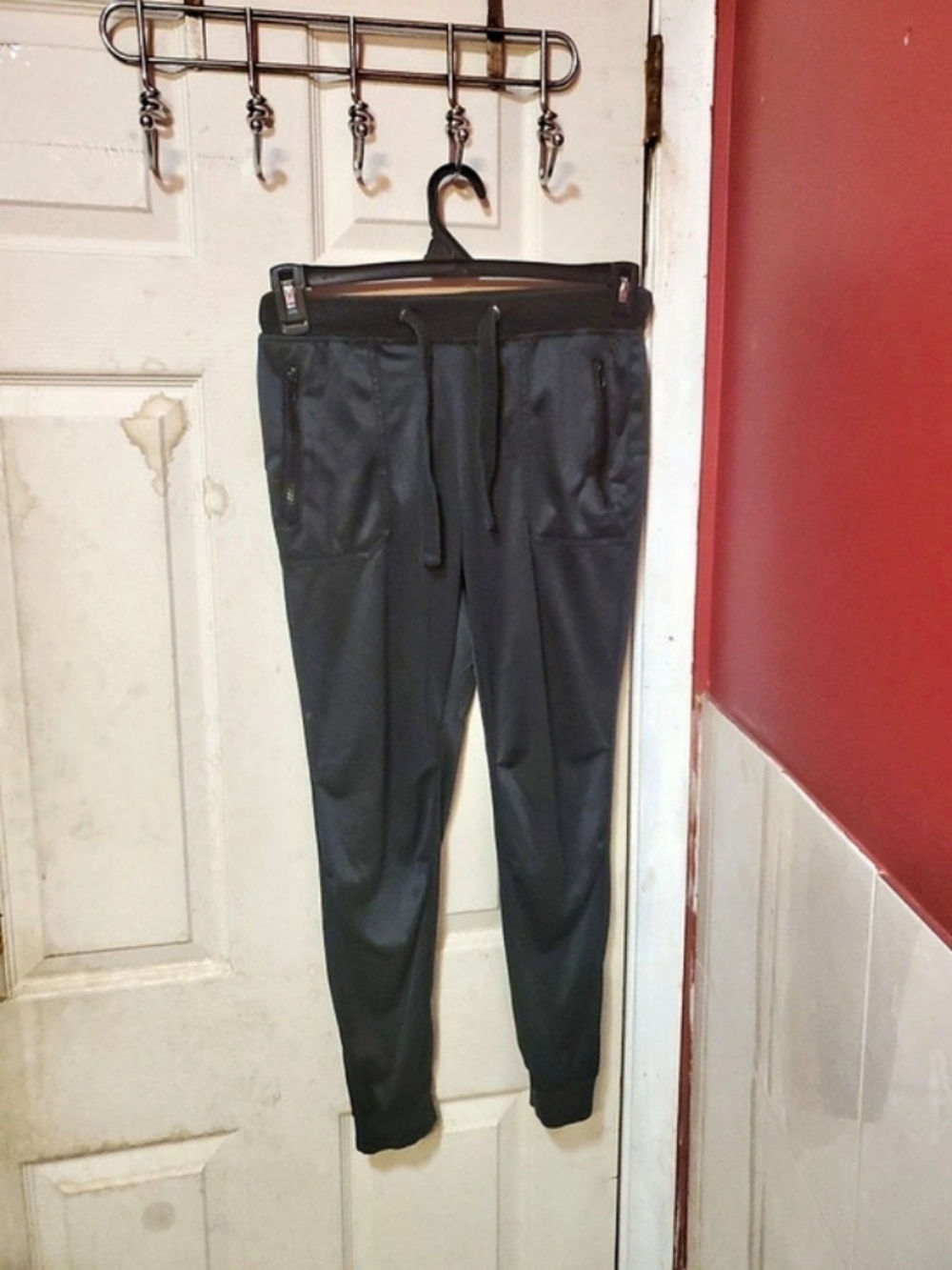 CLB. Black Faux Leather Leggings